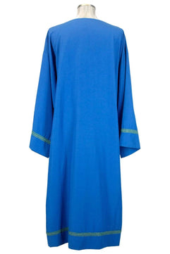 Noleggio Tunica azzurra unisex a maniche lunghe -rievocazioni ###
