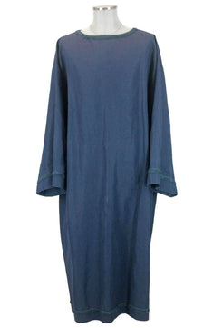 Noleggio Tunica blu unisex con frange - rievocazioni ###