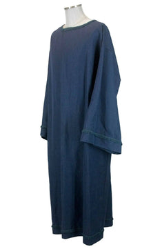 Noleggio Tunica blu unisex con frange - rievocazioni ###