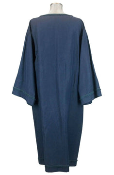 Noleggio Tunica blu unisex con frange - rievocazioni ###