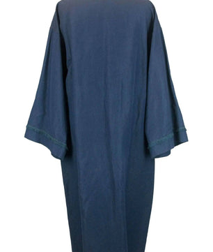 Noleggio Tunica blu unisex con frange - rievocazioni ###