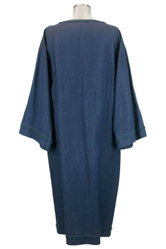 Noleggio Tunica blu unisex con frange - rievocazioni ###