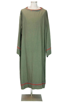 Tunica uomo donna con manica lunga e bordure Bizantino-Orientale-rievo