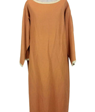 Noleggio Tunica unisex topazio con bordure oro - rievocazioni ###