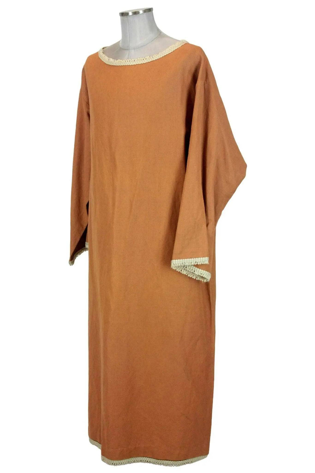 Noleggio Tunica unisex topazio con bordure oro - rievocazioni 