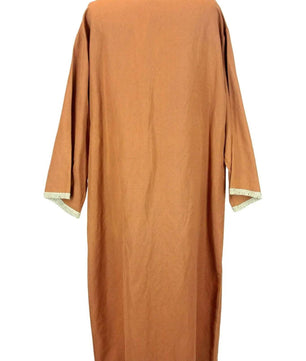 Noleggio Tunica unisex topazio con bordure oro - rievocazioni ###