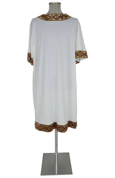 Tunica uomo stile bizantino per personaggi dell'antichità grecia, roma