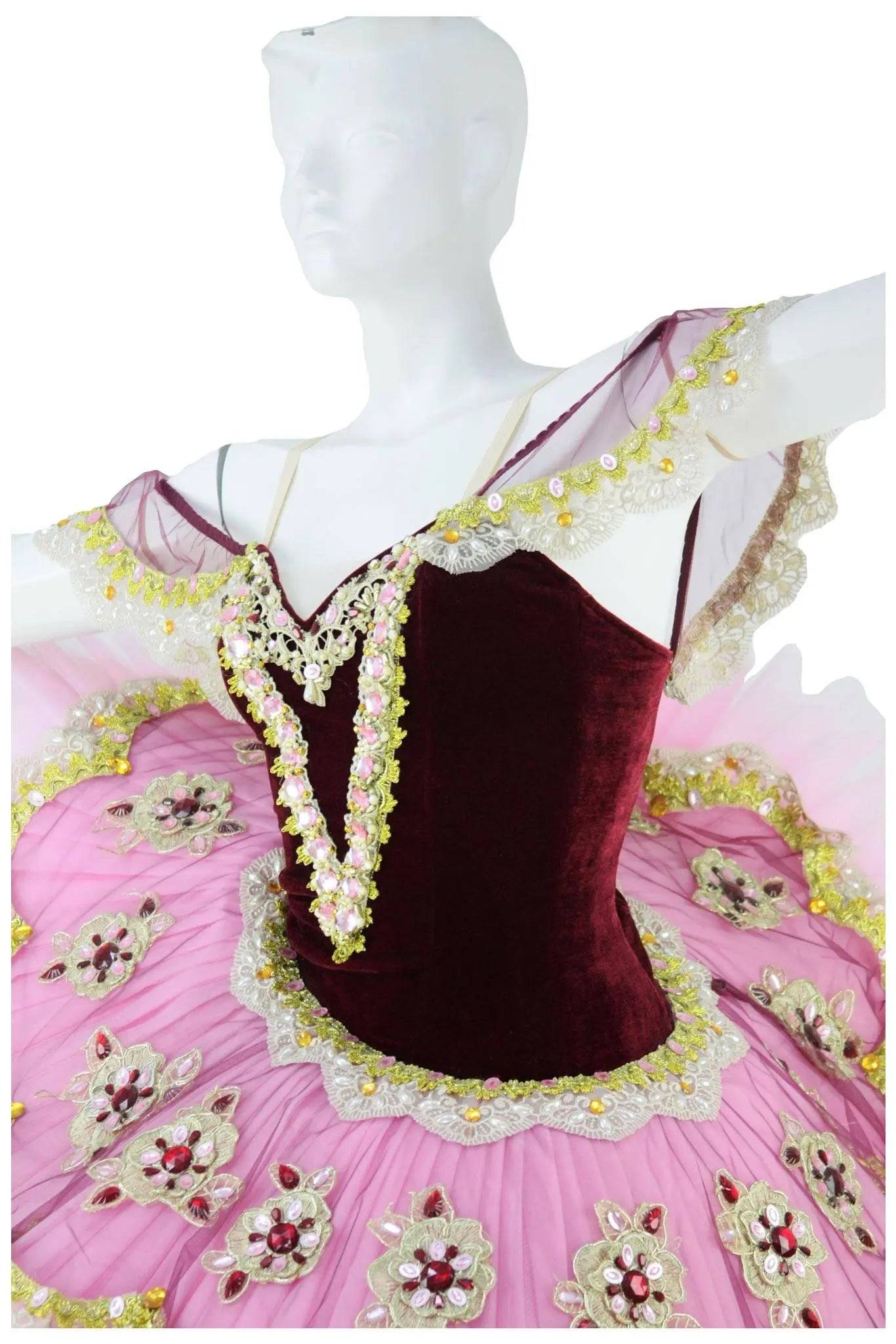 Tutù donna per balletti di danza classica come Coppelia, Raymonda, Paquita