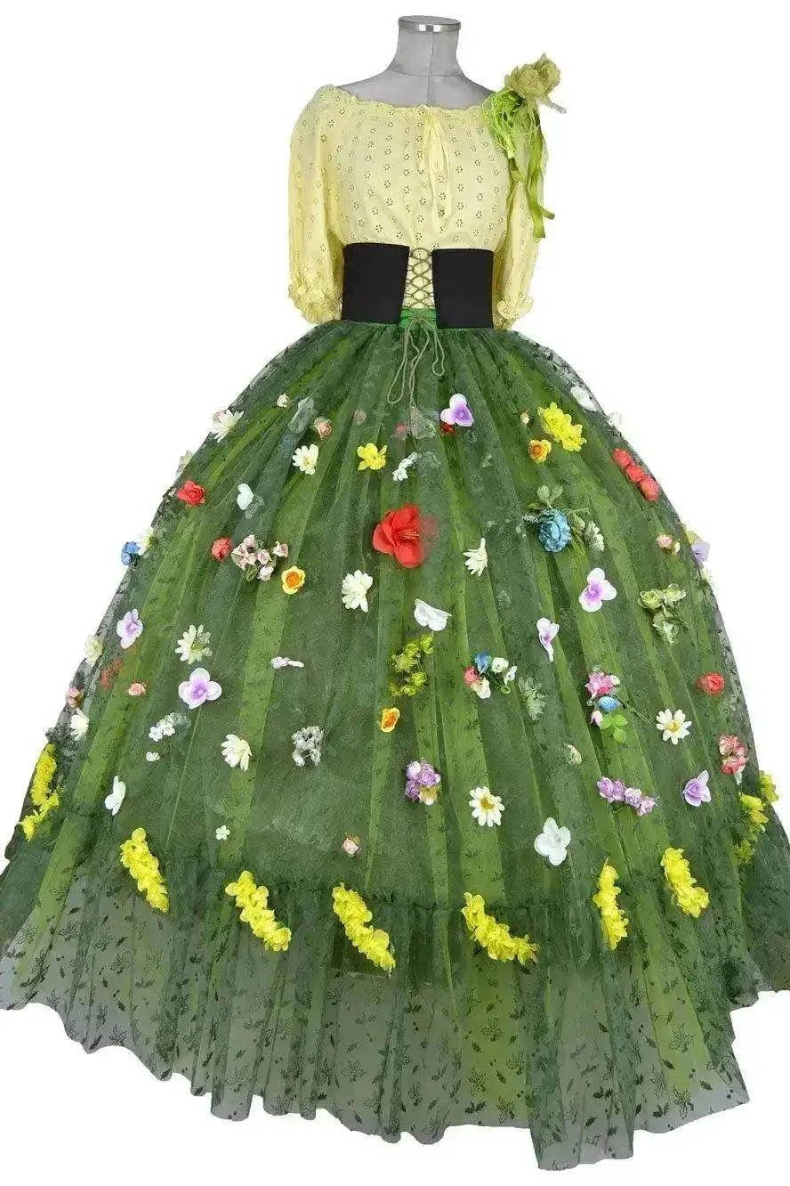 Noleggio Abito di carnevale per donna ispirato alla Primavera