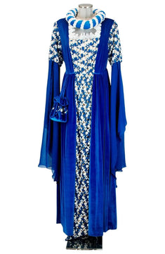 Noleggio abito donna Rinascimento in pizzo e velluto - storico - carnevale