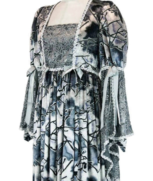 Costume donna tardo Medioevo, Rinascimento e inizio 900 - storico - Carnevale