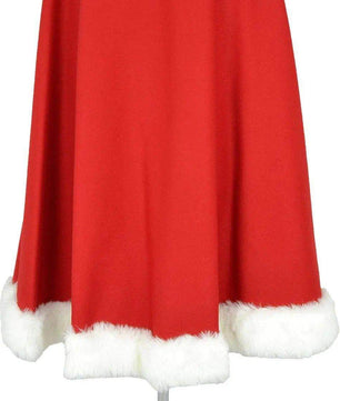 Mantello uomo per costume di Babbo Natale, re, maghi, principi di recite teatrali, sfilate - storico - carnevale
