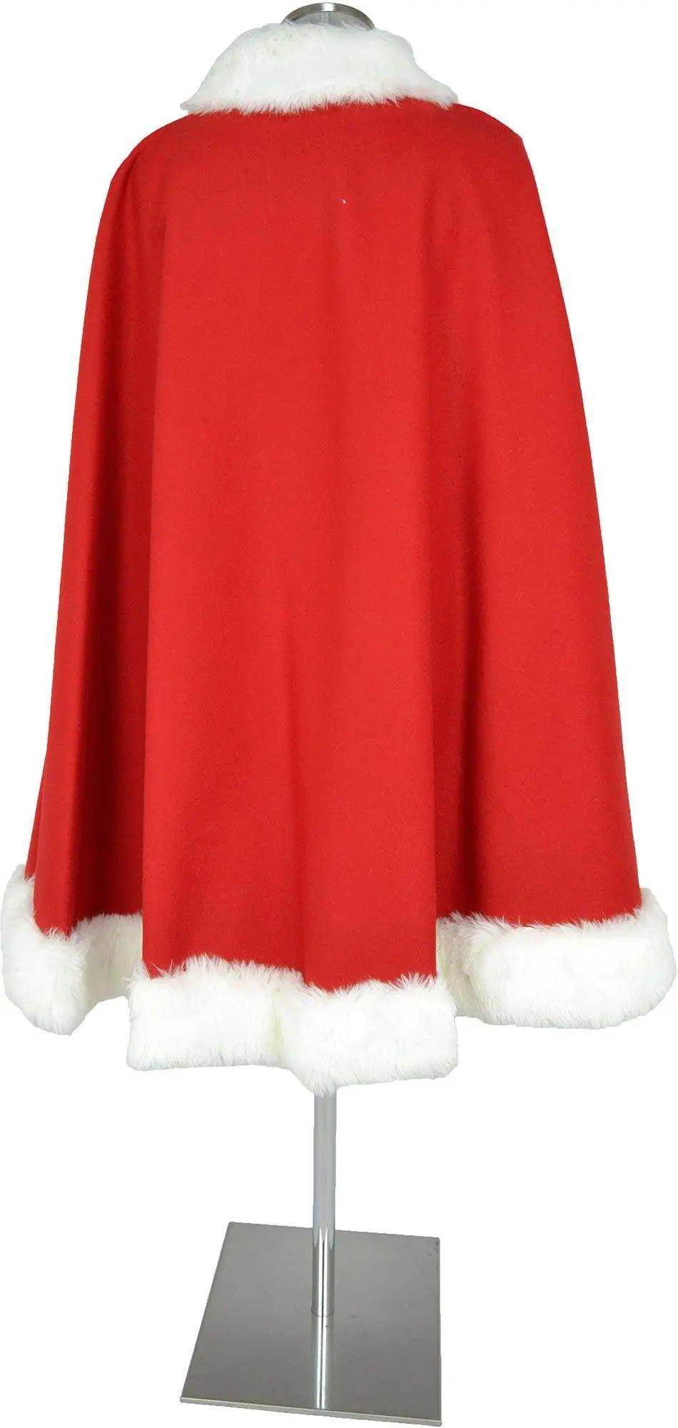 Mantello uomo per costume di Babbo Natale, re, maghi, principi di recite teatrali, sfilate - storico - carnevale