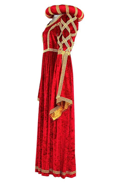 Noleggio abito donna del Medioevo per balletti Romeo e Giulietta-storico-danza-carnevale