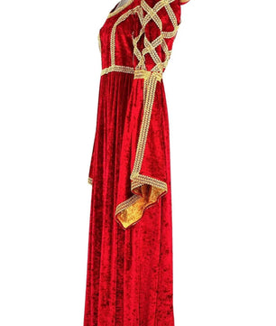 Noleggio abito donna del Medioevo per balletti Romeo e Giulietta-storico-danza-carnevale