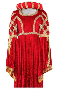 Noleggio abito donna del Medioevo per balletti Romeo e Giulietta-storico-danza-carnevale