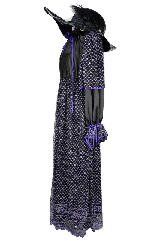 Noleggio abito donna di fine '800, inizio '900 per serate di carnevale, gothic, Halloween