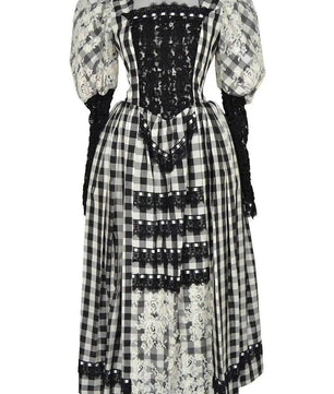 Noleggio abito donna fantasioso del '500 o '800 per Carnevale, Halloween o gothic - storico