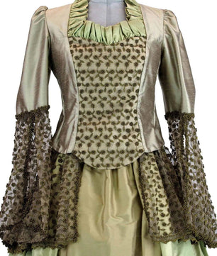 Noleggio abito donna lungo fantasia Belle Epoque - storico - carnevale