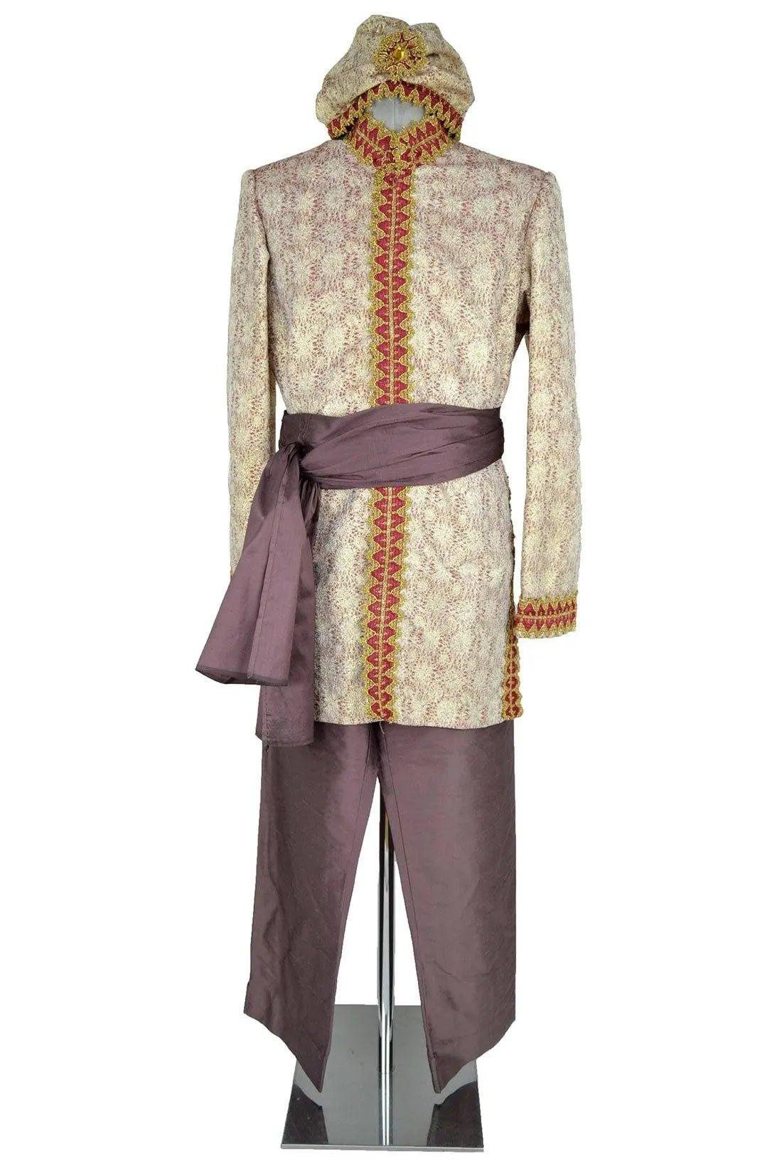Noleggio Abito uomo stile arabo per emiri, vizir, o personaggi indiani nobili - carnevale